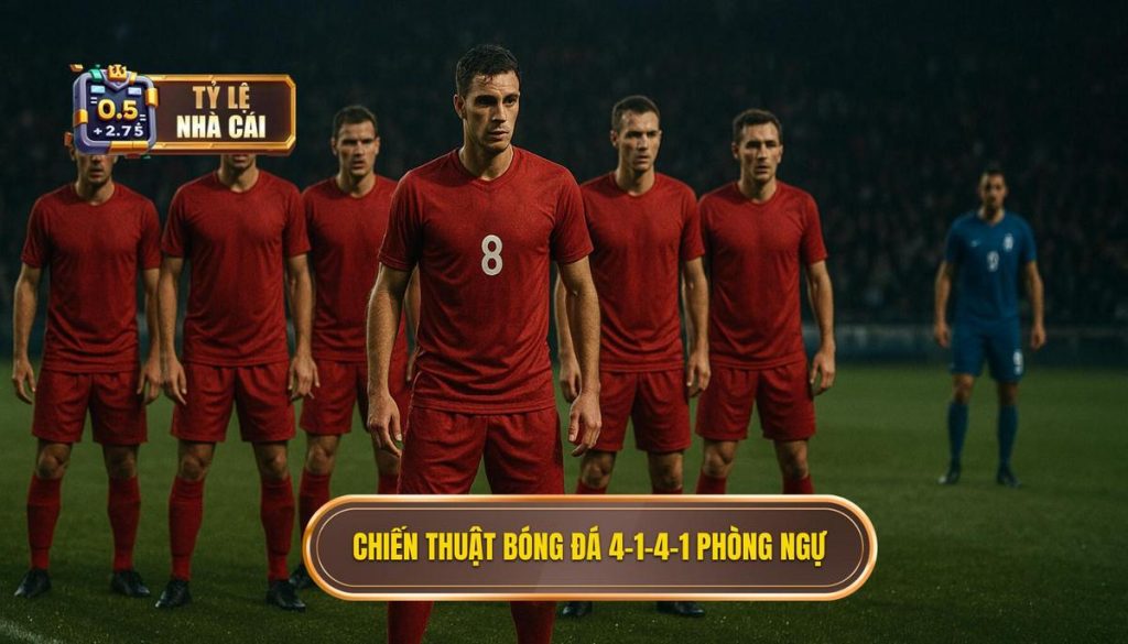 Chiến thuật bóng đá 4-1-4-1 phòng ngự