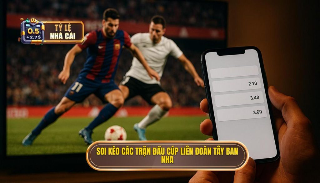 Soi kèo các trận đấu cúp liên đoàn Tây Ban Nha