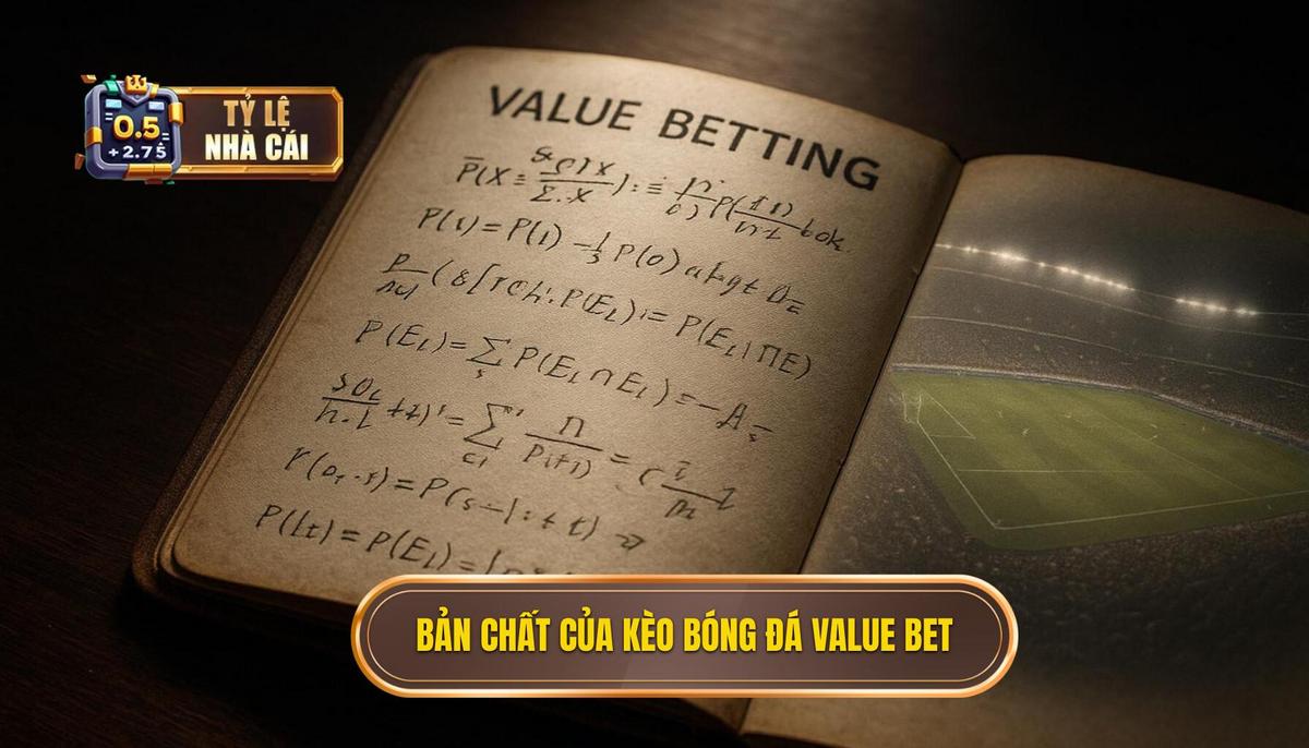 Bản chất thực sự của kèo bóng đá value bet trong cá cược