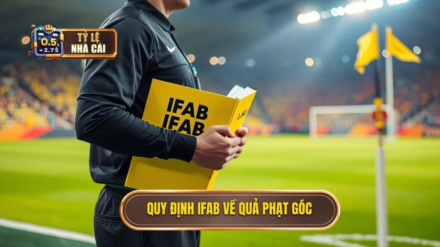 1. Quy định IFAB về quả phạt góc
