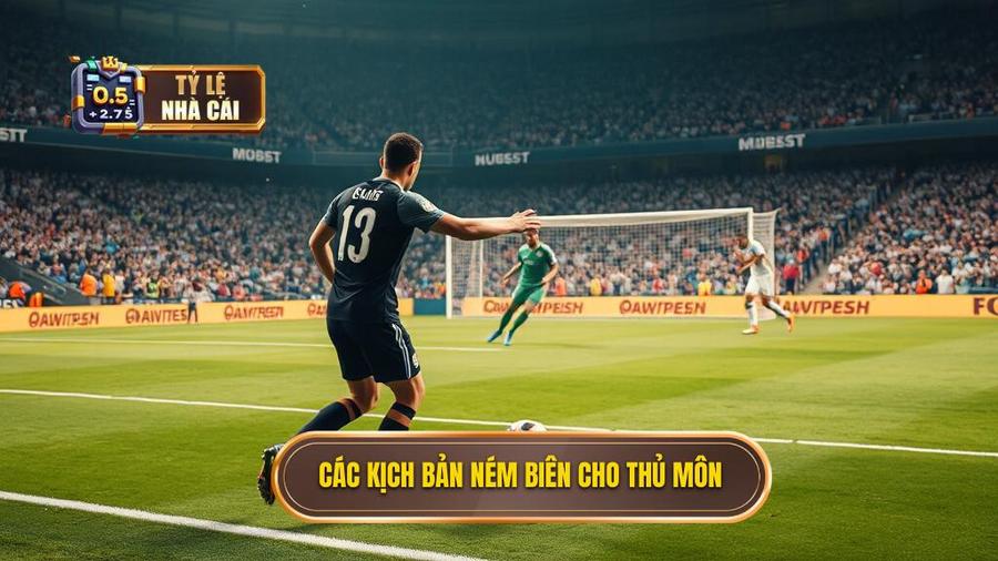 2. Các kịch bản ném biên cho thủ môn