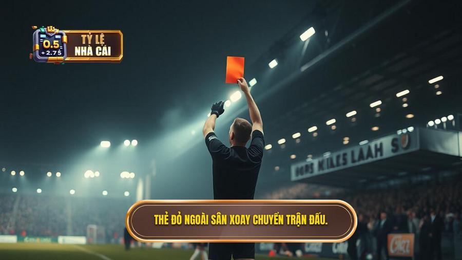 3. Thẻ đỏ ngoài sân xoay chuyển trận đấu.