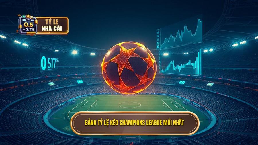 Tổng quan về tỷ lệ kèo Champions League tại các nhà cái