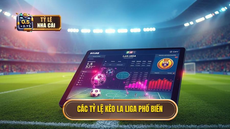 Các loại tỷ lệ kèo La Liga phổ biến bạn cần biết