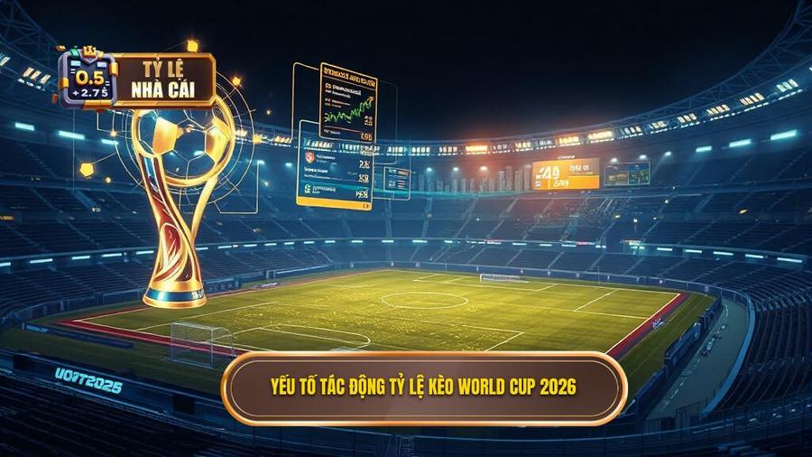 Các loại hình Tỷ lệ kèo World Cup 2026 phổ biến nhất