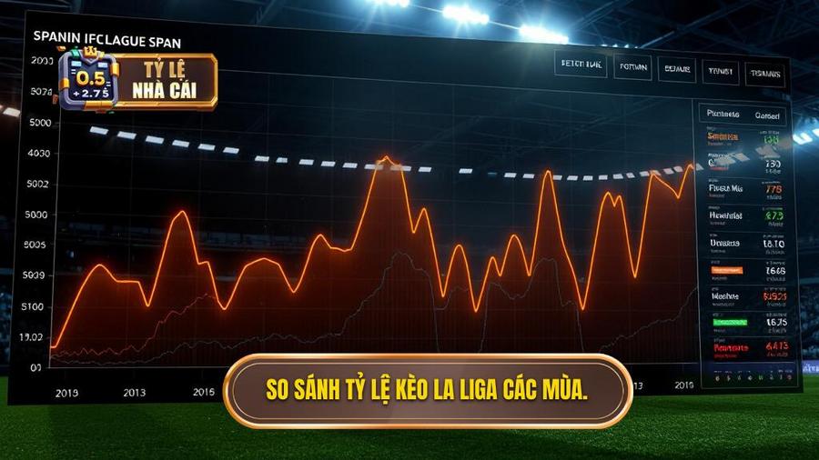 Bảng so sánh đặc điểm tỷ lệ kèo La Liga qua các mùa giải