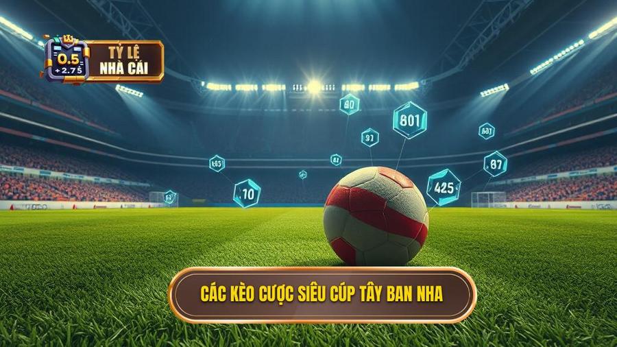 Các loại kèo cược siêu cúp Tây Ban Nha phổ biến