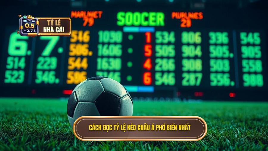 Cách đọc các tỷ lệ Kèo cược châu Á phổ biến nhất