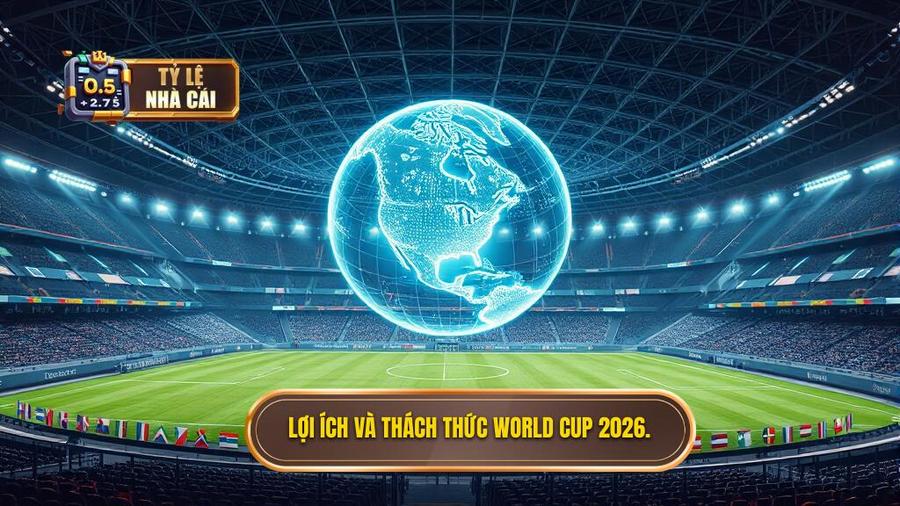 Phân tích đa chiều: Lợi ích và thách thức tại World Cup 2026