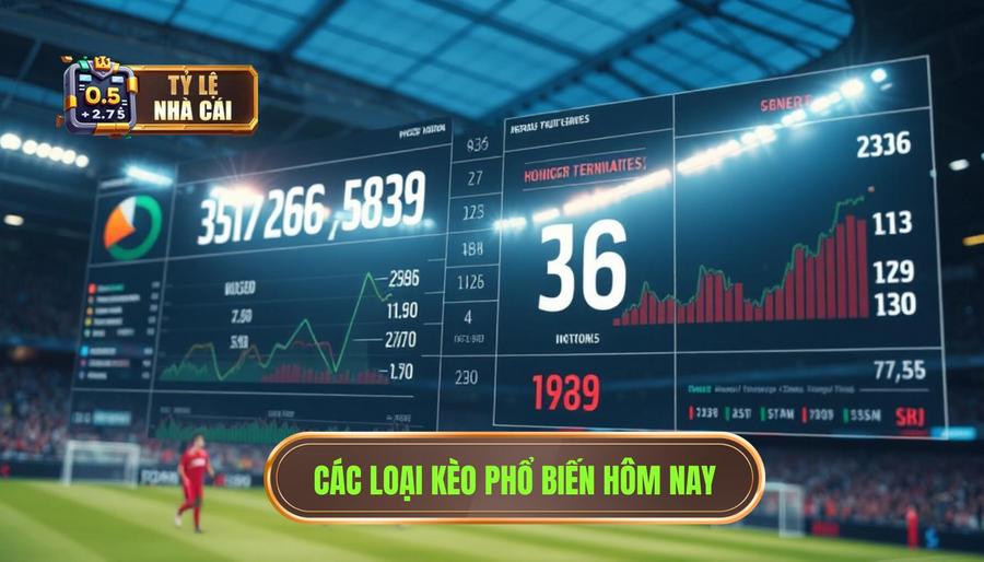 2. Các loại kèo phổ biến khi soi kèo hôm nay 2. Các loại kèo phổ biến khi soi kèo hôm nay