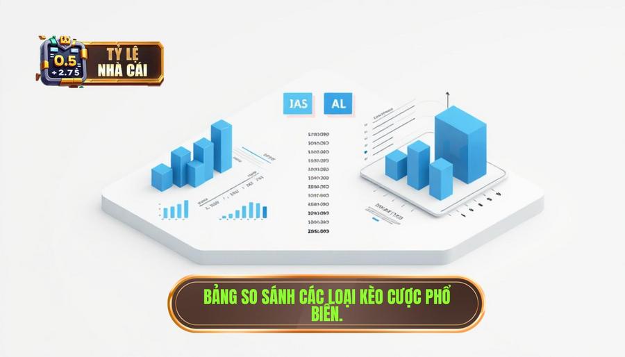 3. Bảng so sánh các loại kèo phổ biến và cách tiếp cận 3. Bảng so sánh các loại kèo phổ biến và cách tiếp cận